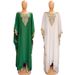 African Middle Eastern Cross-border Plus-size Women's Clothing European And American Popular Dress Embroidered Lace_ecoleips.com