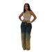 High-Waisted Vintage Washed Straight Jeans – European Retro Gradient Denim (S-2XL, Classic Fit For Women)_ecoleips.com