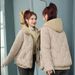 K Women's New Cotton-padded Jacket With Hood; Thickened And Warm; Coat For Women_ecoleips.com