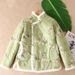 girl Fleece-Lined Jacket Women, Winter Thickened Warm Coat For Middle-Aged Moms, New Chinese National Style Cotton Clothing_ecoleips.com
