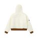 girl American Retro Thickened Hooded Cotton Jacket 2025 Winter Women's Loose Short Fur Collar Parka_ecoleips.com
