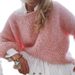 Women's Clothing Mohair Sweater – Soft Knitted Pullover (S/M/L/XL, 3 Colors, Winter-Ready)_ecoleips.com