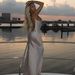 Summer New Arrival Women Sexy Backless Spaghetti Strap Long Dress Fashion Slim Fitted Casual Daily Party Beach Maxi Sundress_ecoleips.com