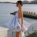 TARUXY Deep V-Neck Strappy Dress Women's Solid Slim Lace Up Backless Sexy 2026 Summer New Fashion Vacation Party Dress Female_ecoleips.com