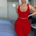 Women's Clothing Summer New Fashion Casual Vest High Waist Hip Long Skirt Ribbon Casual Two Piece Suit Women_ecoleips.com