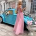 Women's Clothing Elegant Sleeveless Slit Sequin Evening Gown With Sheer Tulle Skirt - V-Neck Princess Dress For Prom, Party & Special Occasions_ecoleips.com
