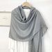 Textured Cotton Linen Scarf Long Gauze Warm Shawl Solid Casual Headscarf For Women Muslim Fashion New Export Style Single Color_ecoleips.com