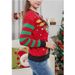 Festive Christmas Ugly Sweater Women's Knit Pullover With Reindeer Snowflake Tree Design Cozy Holiday Party Jumper_ecoleips.com