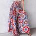 Women's Clothing Retro Floral Print Waist Wide Leg Pants_ecoleips.com