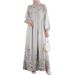 2025 Autumn Fashion Print Dress for Women Polyester Cross Border Trade Suitable for European And American Markets_ecoleips.com