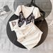 Women's Clothing Summer New Style Printed Age Reducing Short Sleeved Suit Fashionable Temperament Slim All Match Casual Two Piece Suit For Women_ecoleips.com