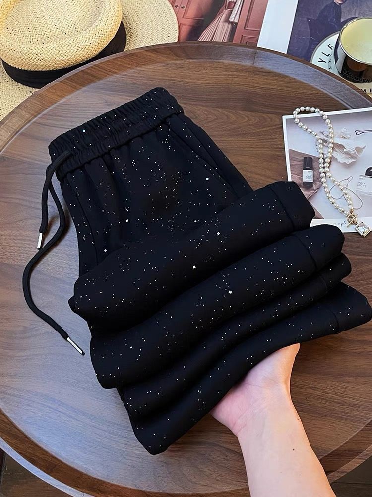 Women's Clothing Women's Summer New High Waist Straight Casual Sports Pants_ecoleips.com