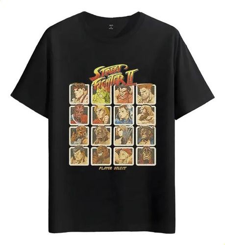 Women's T-Shirts Tshirt Muscle Freaks Street Fighter II Video Game Style_ecoleips.com