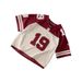 Summer Women's V Neck Short Sleeve T-Shirt Loose Casual Sports Jersey Cross Border American Street Style Digital Print_ecoleips.com
