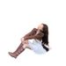 Vintage Autumn Winter Melad Design Lace-up Short Jacket Waist-cinching Irregular Dress Set_ecoleips.com
