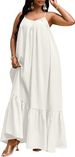Women's Loose Fit Sexy Halter Flowy Maxi Dress – Plus Size Slimming Casual Resort Gown 2026_ecoleips.com