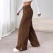 Women's Corduroy Wide-Leg Pants – Retro Straight Fit, High-Waisted Casual Trousers For Fall & Winter_ecoleips.com