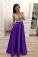 Women's Clothing Fashion Color Long Dress Deep Neck Cocktail Dress Sleeveless Evening Dress Collage Nightclub Dress_ecoleips.com