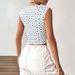 Women's Clothing Women's Fresh And Sweet T Shirt Spring And Summer New Floral Short Navel Top_ecoleips.com