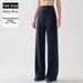 Women's Quick Drying Wide Leg Yoga Pants Outdoor Pilates Training Elastic Waistband Loose Drawstring Sportswear_ecoleips.com