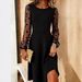 2026 European And American Cross-border Independent Site Mesh Polka Dot Patchwork A-line Skirt Elegant Party_ecoleips.com