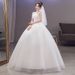 French Style Light Satin White Wedding Dress Strapless Top Waist Cinching Slimming Simple And Elegant Forest Theme Travel Photography New 2025_ecoleips.com