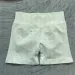 Dfynes Dyfne Set Short Alternative Candy Color Three-Section Waist Hip-Lifting Seamless Low-Waist Three-Quarter Leggings_ecoleips.com