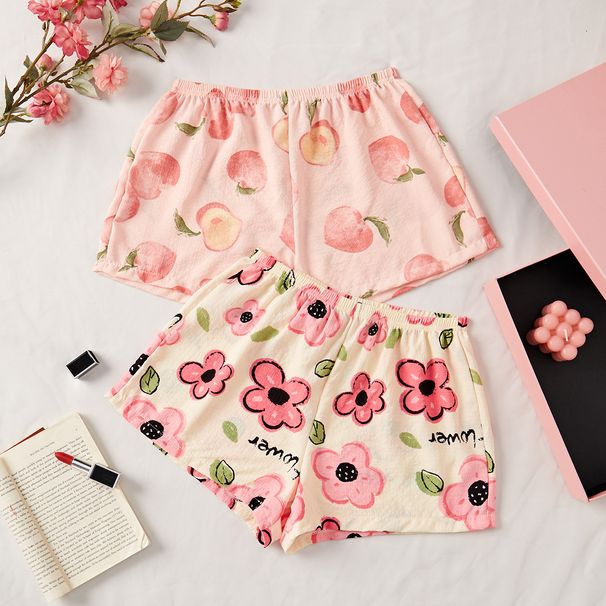 Summer Thin Pajama Shorts Women Nightwear Loungewear Soft And Comfortable Home Clothes Bottoms Shorts Pj Set Pyjama Pijama Mujer_ecoleips.com
