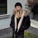 Vintage Fur Collar Pie Overcomes Cotton Clothes Women's Short 2025 New Winter Padded Jacket_ecoleips.com