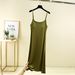 Modal Vest Top With Chest Pad Summer Sleeveless Long Dress Loose Plus Size Base Home Sleepwear Women's Casual Round Neck Dress_ecoleips.com
