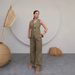 Elegant Vest & Trousers Set – Button-Detail Wide-Leg Pants For Women All-Day Comfort_ecoleips.com