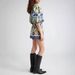 Women's Clothing Spring And Summer New Printed Lace Up Jumpsuit_ecoleips.com
