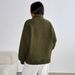 AD710 Cross-border 2025 Autumn/Winter European And American New Plush Sweater, Fashionable Loose Zipper Collar Versatile_ecoleips.com