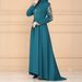 Yiduoduo Dress Embroidered Elegant Dress With Irregular Hem Pp1024 Style_ecoleips.com