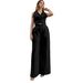 Women's 2 Piece Solid Color Sleeveless Belted Top And Trousers Set – Casual Spring Summer Outfit 2026_ecoleips.com