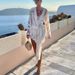 Women's Clothing Summer Vacation Beach Dress Women's Blouse Lace Shirt_ecoleips.com
