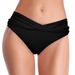 European And American Swimsuit Women's Sexy Swimming Trunks Solid Color Triangle Bikini Swimsuit Foreign Trade Slim_ecoleips.com