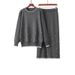 French Style High-Waisted Knit Two Piece Set for Women Autumn Winter Loose Fitting Figure Flattering Heavily Studded Top And Skirt Ensemble_ecoleips.com
