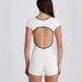 Cross-border Hot Sale 2025 New Fashion Jumpsuit, Color-blocking Outdoor Sports Tennis Outfit, Tight-fitting Bodysuit_ecoleips.com