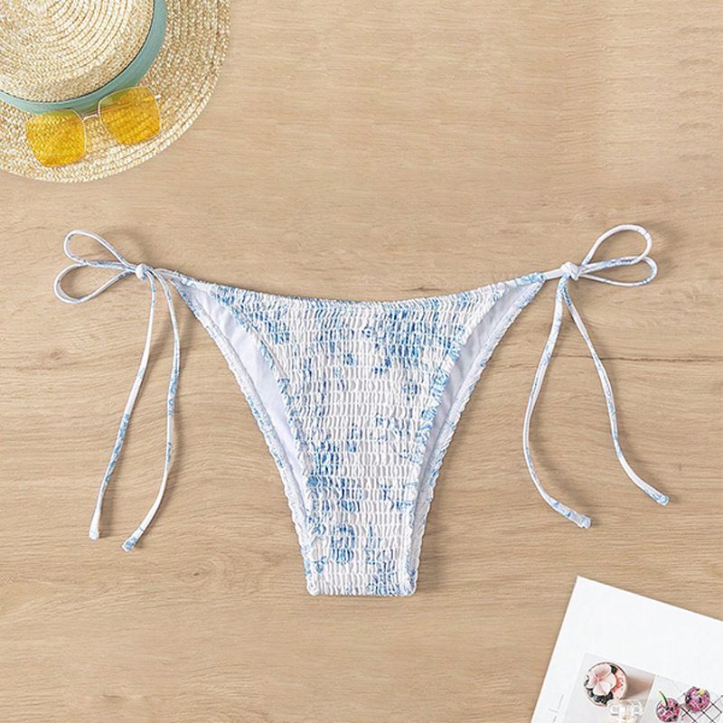 Foreign Trade Swimsuit Women 2025 New European And American Sexy Bikini Solid Color Beach Bikini Swimming Suit Briefs_ecoleips.com