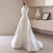 new Bride Simple Forest Style Super Fairy Gown Temperament Slim French Tube Top Dress_ecoleips.com
