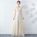 Women's Long Red Dress for Choral Performances Student Choir Solo Singing Art Exam Evening Gown New Style 2026_ecoleips.com