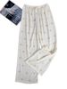 Summer Pajamas Pants Sweet Printed Women Sleepwear Pijama Pant Casual Home Clothes Thin Spring Fall Nightwear Trousers_ecoleips.com