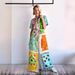 Women's Clothing Linen Short Sleeved Loose Casual Lace Up Cardigan Dress_ecoleips.com