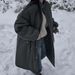 girl Girl Girl Girl 2025 Korean Chic Winter New Workwear Parka Drawstring Jacket Mid-Length Cotton Coat For Women_ecoleips.com
