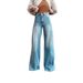 Retro High-Waisted Wide-Leg Jeans – Vintage Washed Denim Pants For Women (Light Blue/Deep Blue/Brown, S-3XL)_ecoleips.com