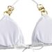 Women's Clothing Swimsuit Women's New Sexy Split Metal Ring Straps Supply Solid Color Beach Bikini_ecoleips.com