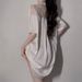 Shirt Pajamas Lace Mesh Hollow Nightdress Loungewear Set_ecoleips.com