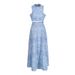 Women's Clothing Round Neck Sleeveless Waist Vest High Waist Skirt Embroidery Two Piece Suit_ecoleips.com