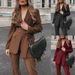 Women's Clothing Women's Fashion Two Piece Suit Set Loose Fit Hooded Sweatshirt Autumn Long Sleeve For Formal & Casual For Women_ecoleips.com